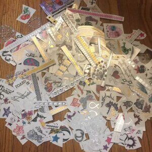 NWOT around 200 temporary tattoos